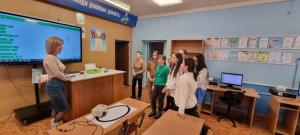 Экскурсия в районый STEM-центр в гимназию им.Я.Купалы
