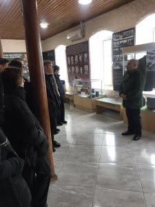 Посещение зала боевой славы в краеведческом музее в рамках последней среды месяца