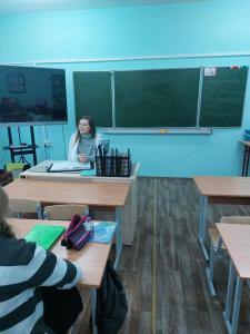 Лекция врача-дерматолога КВД Рубаник О.С. "СПИД и его профилактика. Профилактика ИППП" (10 "Б" класс)