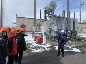Посещение организации "Мозырские электрические сети"