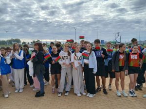 Легкоатлетический забег "За единую Беларусь.🇧🇾", посвящённый Дню народного единства