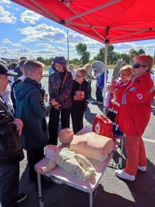 Посещение выставки специализированной техники и интерактивных обучающих площадок