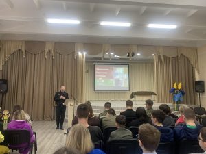 Профориентационная встреча с представителями Гомельского областного кадетского училища