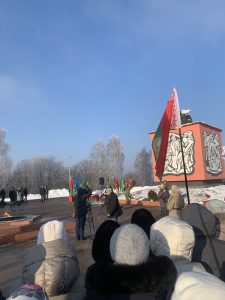 Митинг, посвященный 82-й годовщине освобождения Мозырщины от немецко-фашистских захватчиков