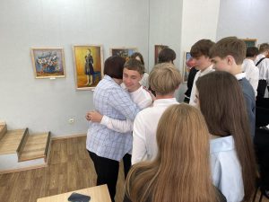 Встречи с директором эколого-культурного центра в Козенках О. Пискун «Грани таланта, рифмы судьбы»,с библиотекарем районной библиотеки имени А. С. Пушкина Н.В. Тюленевой, кинологом В.В. Володкович