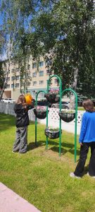 Работа волонтёрских отрядов в рамках акции "Лето добрых дел"