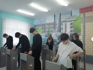 Посещение районного образовательного центра безопасности на базе СШ№6